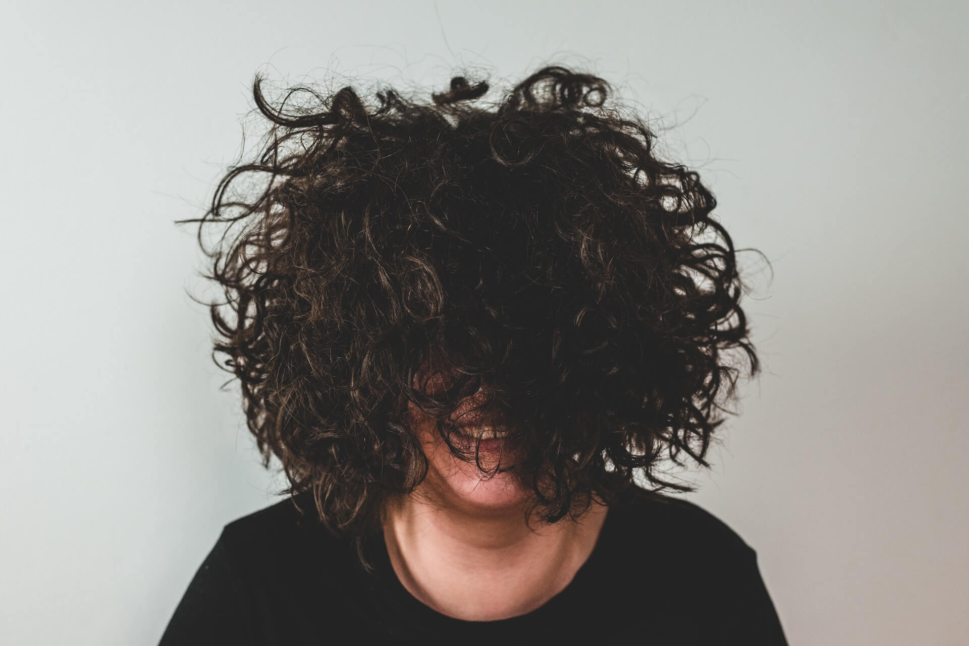 Plopping Dry Hair Overnight